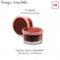 LOVELY TANGO Espresso Point compatible * 10 coffee capsules