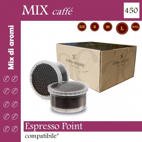 box 450 Espresso Point compatibili, caffè Aroma Company