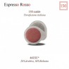 150 Paper pods, Espresso Rosso (ESE 44 mm.)