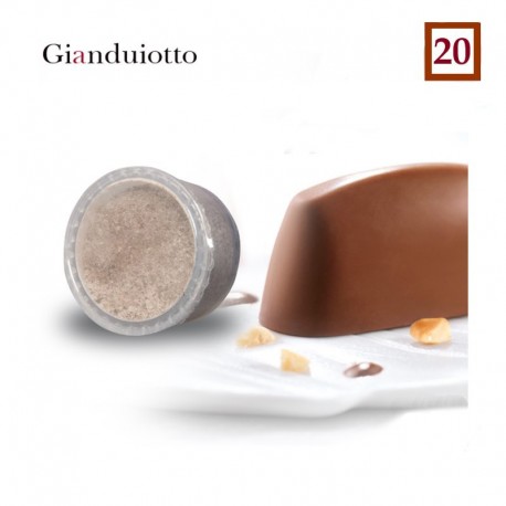Lösliche Gianduiotto, 20 Kapseln (Espresso Point kompatibel *)