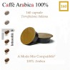 Caffè Arabica 160 % conf. da 160 caps. (A Modo Mio compatibile*)