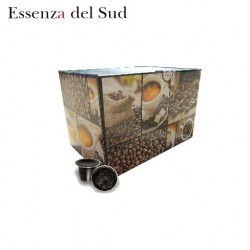 Confezione da 100 capsule Nespresso compatibili di caffè Essenza del Sud