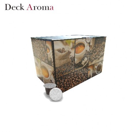 Confezione da 100 capsule Nespresso compatibili di caffè Deck Aroma