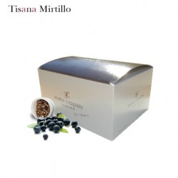 Confezione da 15 capsule Espresso Point compatibili di Tisana al mirtillo