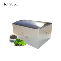 Confezione da 15 capsule Espresso Point compatibili di Tè verde in foglia