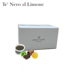 Black tea with lemon, 50 capsules package (Lavazza Espresso Point compatible*)