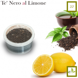 Mini 20 pezzi - Tè Nero in Foglia al Limone (Espresso Point compatibile*)