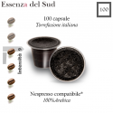 100 capsule Essenza del Sud caffè, Nespresso compatibili*