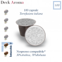 100 capsule Deck Aroma caffè, Nespresso compatibili*