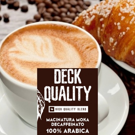 Deck Quality - 250g. Macinatura Moka - 100%Arabica - High quality blend