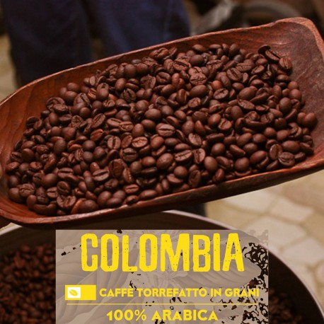Single-origin Colombia-1000 g. roasted beans-100% Arabica-Selected high quality blend