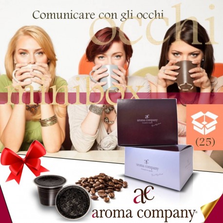 box 25 Nespresso compatibili, "Gran Aroma" coffee Aroma Company