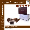 Espresso Point *-20 capsules Pack compatible, "Gran Aroma"