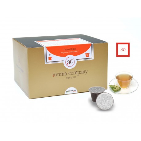 Kräutertee Relax, 25 kapseln (Nespresso kompatibel*)