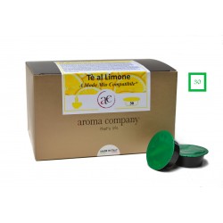 LEMON TEA - 30 Kapseln - Lösliches Produkt - (A Modo Mio kompatibel *)