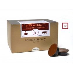 CHOCOLATE - 30 capsules - Soluble product - (A Modo Mio compatible *)