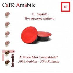 CAFFE' AMABILE - 10 capsule (A Modo Mio compatibile*)