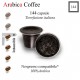 Capsule Arabica coffee Nespresso* autoprotette compatibili caffè di alta qualità conf. 12pz