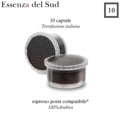 10 capsule di caffè Essenza del Sud Espresso Point compatibili*