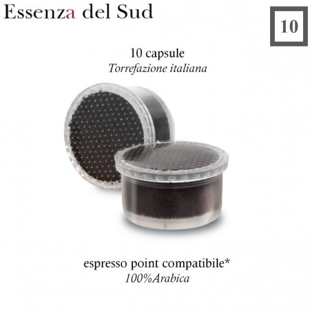10 coffee capsules, Essence of South (Lavazza Espresso Point compatible*)
